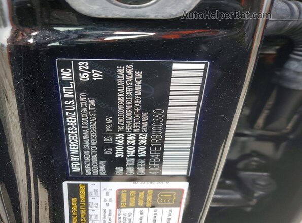 4JGFB4FE1RB000360 2024 MERCEDES-BENZ GLE Black 