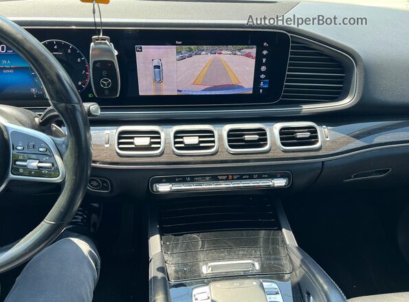 4JGFB4JB0LA133265 2020 MERCEDES-BENZ GLE Black Vista de los asientos traseros