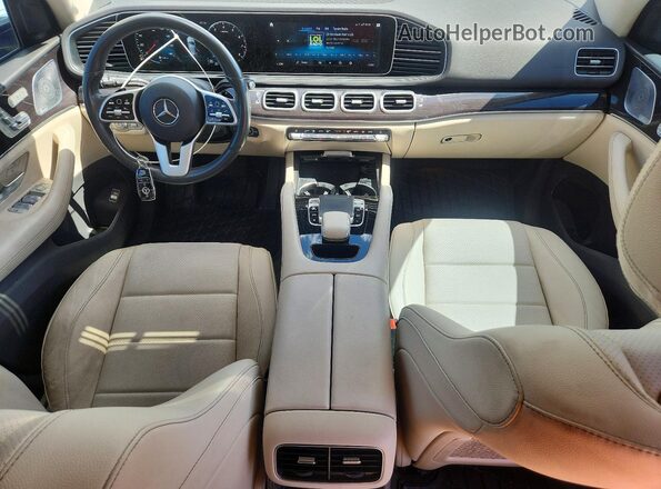 4JGFB4JB0LA236590 2020 MERCEDES-BENZ GLE White Առջևի վահանակի տեսք