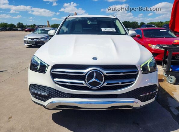 4JGFB4JB0LA236590 2020 MERCEDES-BENZ GLE White Դիմացի տեսք