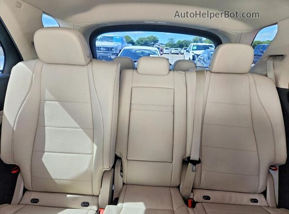 4JGFB4JB0LA236590 2020 MERCEDES-BENZ GLE White Հետևի նստատեղերի տեսք