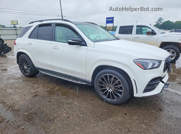 4JGFB4JB0MA422986 2021 MERCEDES-BENZ GLE Белый Передняя правая четверть