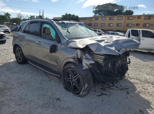 4JGFB4JB0MA474487 2021 MERCEDES-BENZ GLE Beige Delantero derecho