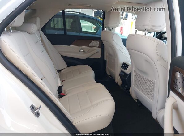 4JGFB4JB0NA745856 2022 MERCEDES-BENZ GLE 350 White VIN კოდის სტიკერის ხედი