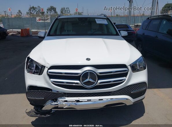 4JGFB4JB0NA745856 2022 MERCEDES-BENZ GLE 350 White ხელსაწყოთა პანელის ხედი