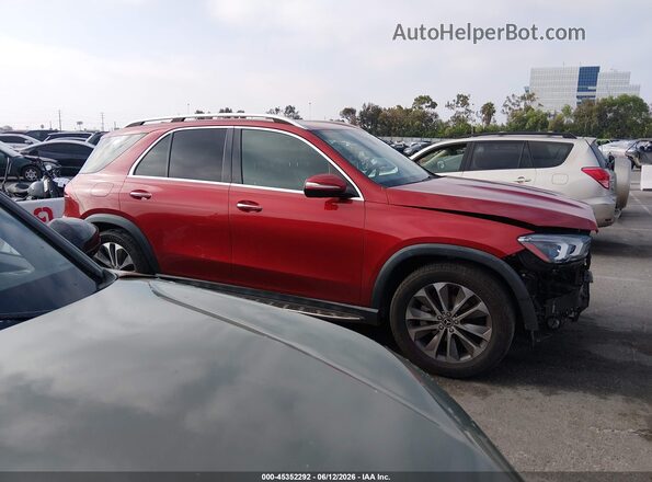 4JGFB4JB1LA210645 2020 MERCEDES-BENZ GLE 350 Красный Панорамный вид салона 360°