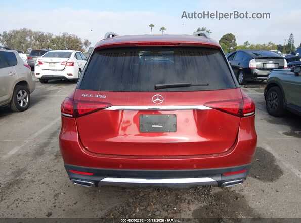 4JGFB4JB1LA210645 2020 MERCEDES-BENZ GLE 350 Красный 
