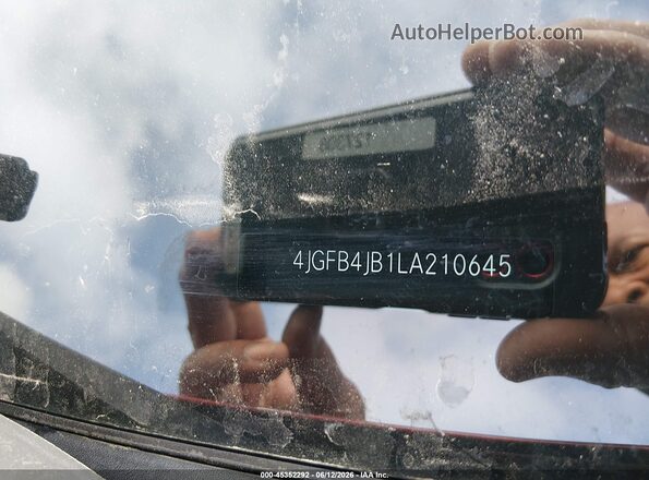 4JGFB4JB1LA210645 2020 MERCEDES-BENZ GLE 350 Красный Вид подкапотного пространства