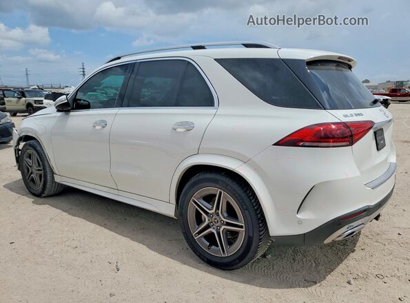 4JGFB4JB1MA382434 2021 MERCEDES-BENZ GLE White Trasero izquierdo