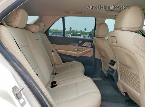 4JGFB4JB2LA104902 2020 MERCEDES-BENZ GLE White Вид задніх сидінь