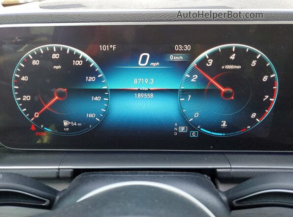 4JGFB4JB2LA249888 2020 MERCEDES-BENZ GLE Белый Вид щитка приборов