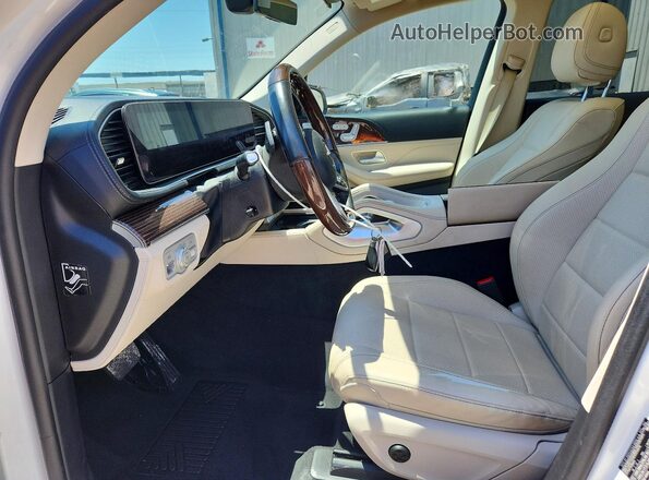 4JGFB4JB2MA552106 2021 MERCEDES-BENZ GLE Белый Вид салона спереди