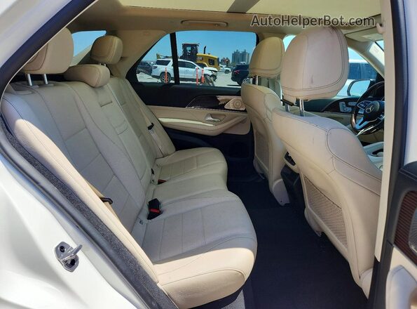 4JGFB4JB2MA552106 2021 MERCEDES-BENZ GLE Белый Вид задней части салона