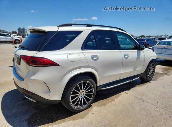 4JGFB4JB2MA552106 2021 MERCEDES-BENZ GLE Белый Задняя правая четверть
