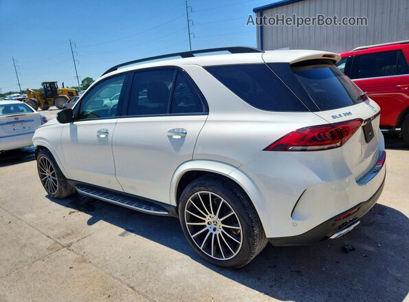 4JGFB4JB2MA552106 2021 MERCEDES-BENZ GLE Белый Задняя левая четверть