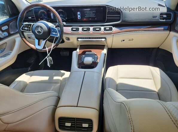 4JGFB4JB2MA552106 2021 MERCEDES-BENZ GLE Белый Вид панели приборов