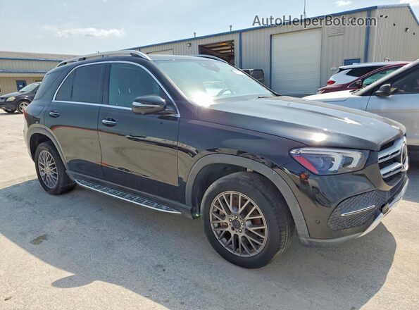4JGFB4JB2MA565888 2021 MERCEDES-BENZ GLE Черный Передняя правая четверть
