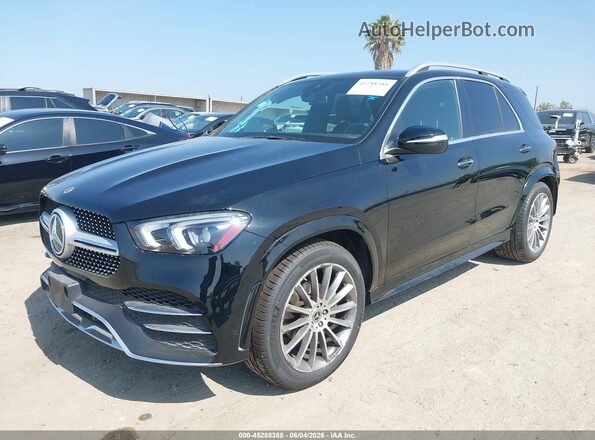 4JGFB4JB3MA323580 2021 MERCEDES-BENZ GLE 350 Black Front left