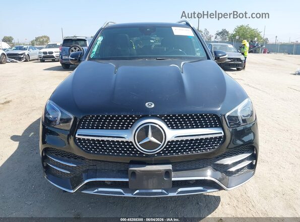 4JGFB4JB3MA323580 2021 MERCEDES-BENZ GLE 350 Black Front view