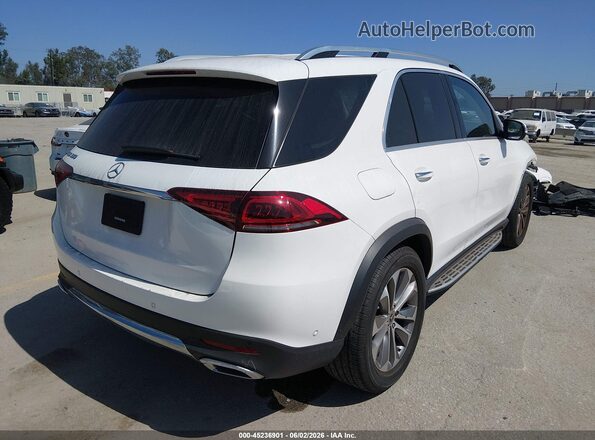 4JGFB4JB3MA439782 2021 MERCEDES-BENZ GLE 350 White Trasero derecho
