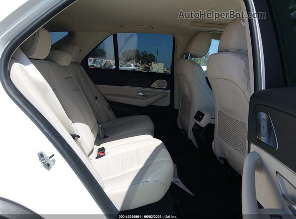 4JGFB4JB3MA439782 2021 MERCEDES-BENZ GLE 350 White Vista de la etiqueta del VIN