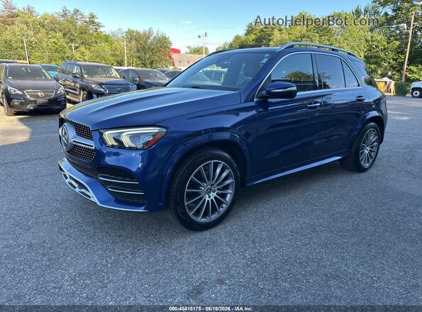 4JGFB4JB4MA546386 2021 MERCEDES-BENZ GLE 350 Blue 