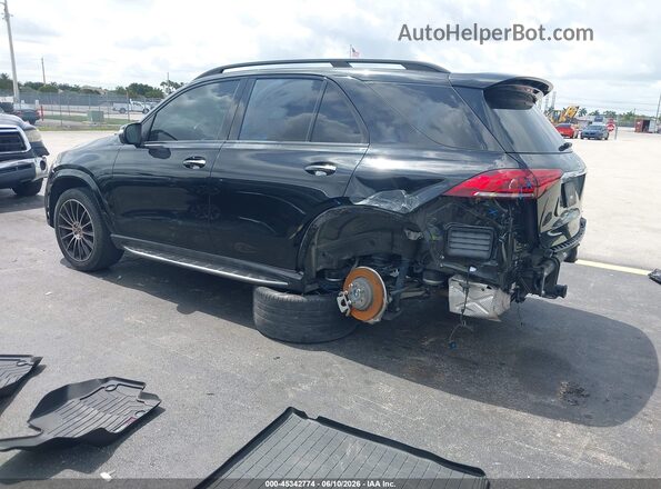 4JGFB4JB4NA659756 2022 MERCEDES-BENZ GLE 350 Black Tył lewy