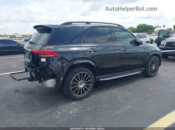 4JGFB4JB4NA659756 2022 MERCEDES-BENZ GLE 350 Black Tył prawy