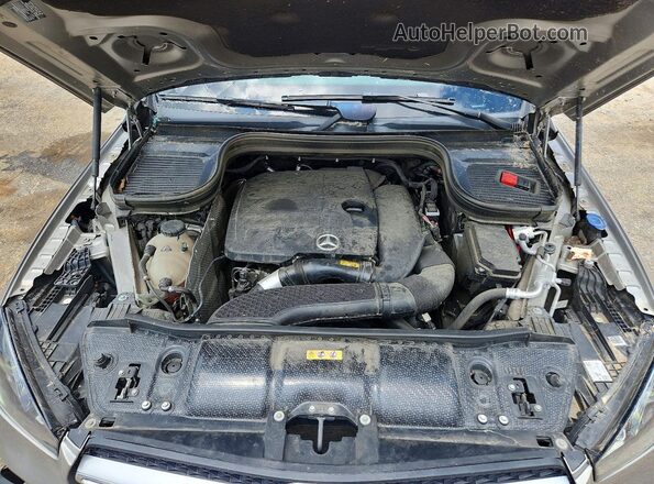 4JGFB4JB4NA689193 2022 MERCEDES-BENZ GLE Silver Widok komory silnika