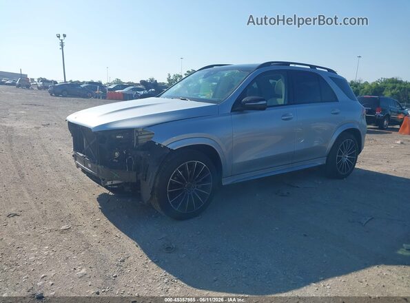 4JGFB4JB4PA883337 2023 MERCEDES-BENZ GLE 350 Silver Передня ліва чверть