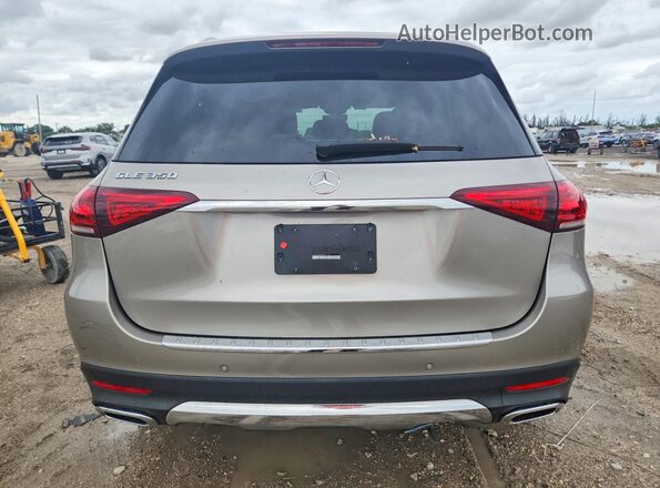 4JGFB4JB5MA546218 2021 MERCEDES-BENZ GLE Beige Вид ззаду