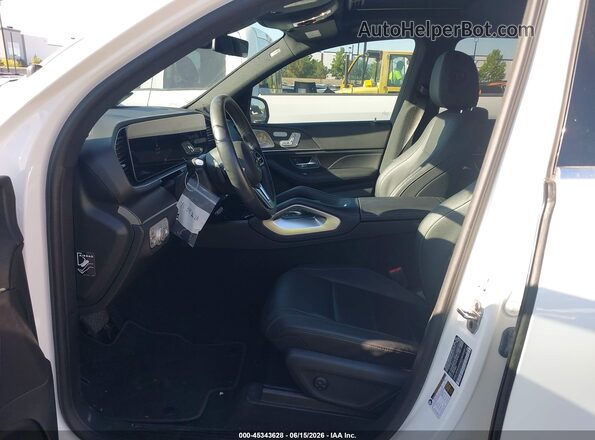 4JGFB4JB5NA722945 2022 MERCEDES-BENZ GLE 350 White Вид салону спереду