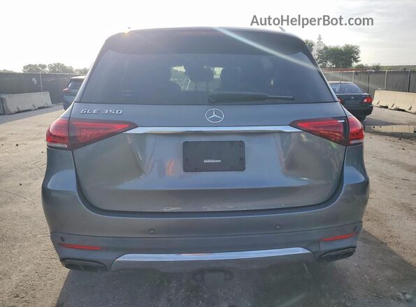 4JGFB4JB6MA366407 2021 MERCEDES-BENZ GLE Gray Widok z tyłu