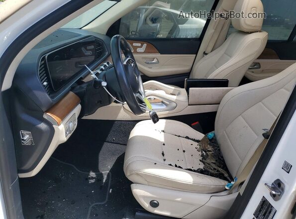 4JGFB4JB6MA541268 2021 MERCEDES-BENZ GLE White წინა სალონის ხედი