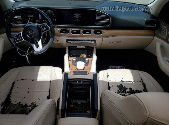 4JGFB4JB6MA541268 2021 MERCEDES-BENZ GLE White წინა პანელის ხედი