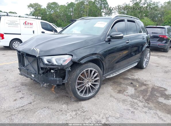 4JGFB4JB6NA632221 2022 MERCEDES-BENZ GLE 350 Black Передня ліва чверть