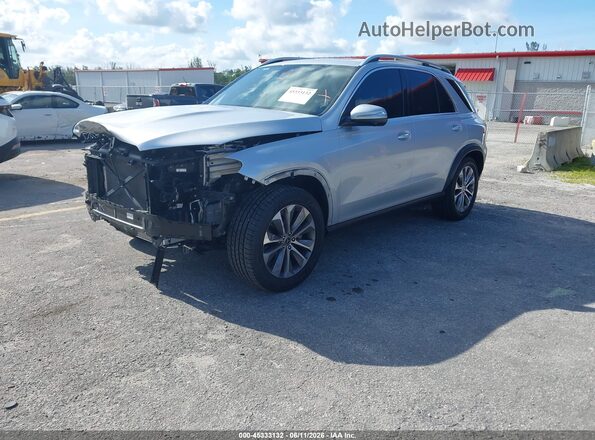 4JGFB4JB7LA183130 2020 MERCEDES-BENZ GLE 350 Silver Առջևի ձախ երեք քառորդ տեսարան