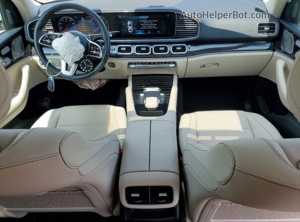 4JGFB4JB7PA885826 2023 MERCEDES-BENZ GLE White Widok deski rozdzielczej