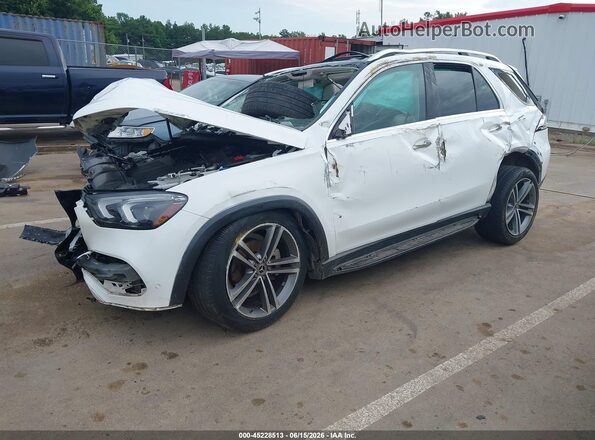 4JGFB4JB8LA181984 2020 MERCEDES-BENZ GLE 350 White Przód lewy