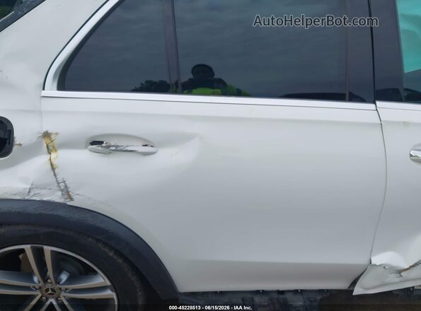 4JGFB4JB8LA181984 2020 MERCEDES-BENZ GLE 350 White Widok naklejki z numerem VIN