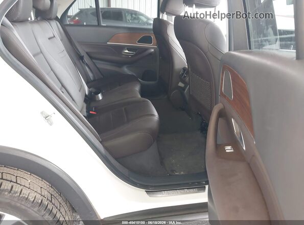 4JGFB4JB8LA194119 2020 MERCEDES-BENZ GLE 350 White VIN sticker view