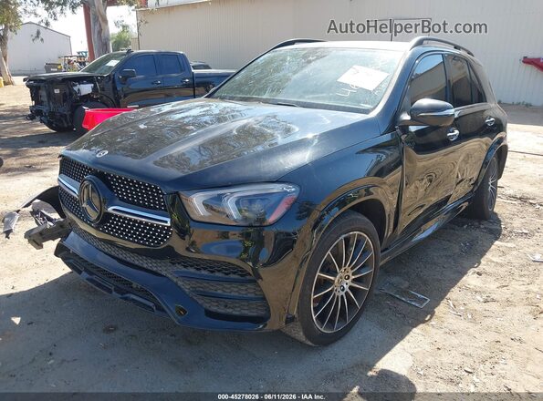 4JGFB4JB8MA467268 2021 MERCEDES-BENZ GLE 350 Black Przód lewy