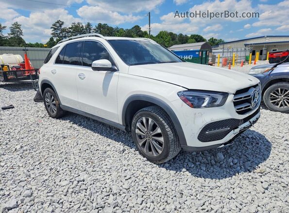4JGFB4JB9MA358866 2021 MERCEDES-BENZ GLE White Przód prawy