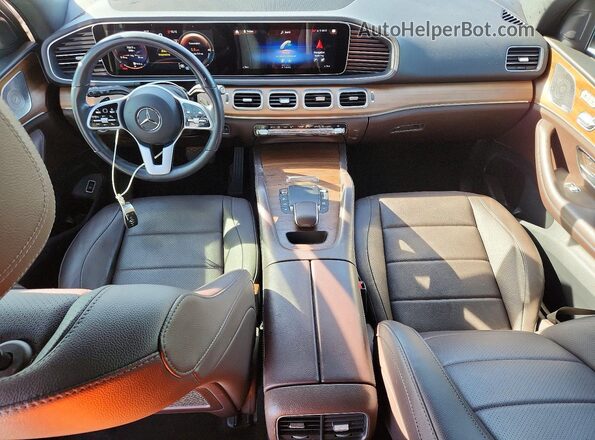 4JGFB4JB9MA482684 2021 MERCEDES-BENZ GLE White Вид панелі приладів