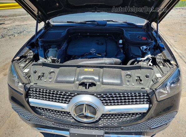 4JGFB4JE2LA200331 2020 MERCEDES-BENZ GLE Black Engine compartment view