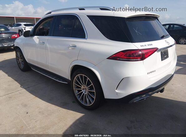 4JGFB4JE2MA457667 2021 MERCEDES-BENZ GLE 350 White Հետևի ձախ