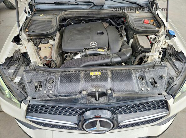 4JGFB4JE4LA179501 2020 MERCEDES-BENZ GLE White Widok komory silnika