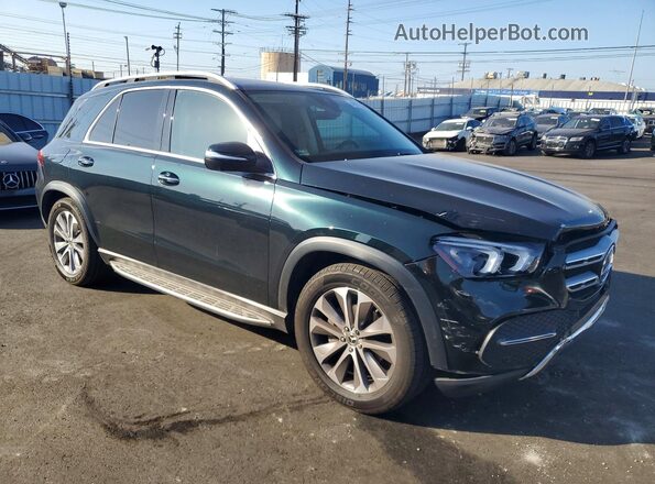 4JGFB4JEXMA425033 2021 MERCEDES-BENZ GLE Зеленый Передняя правая четверть