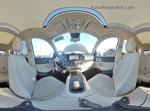 4JGFB4JEXMA425033 2021 MERCEDES-BENZ GLE Зеленый Панорамный вид салона 360°