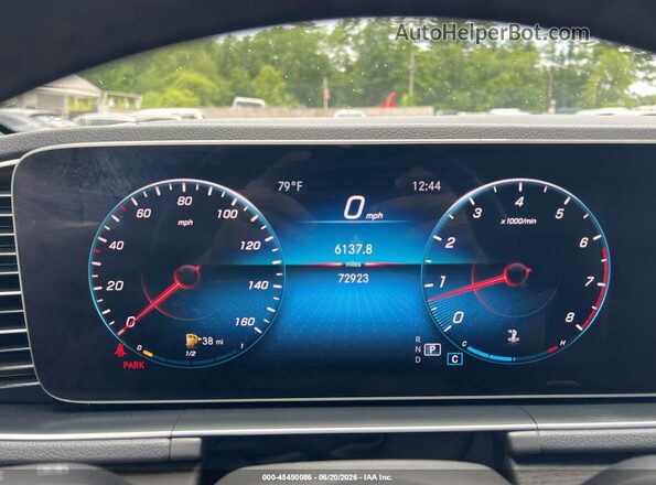 4JGFB4KB0LA053320 2020 MERCEDES-BENZ GLE 350 Dark Blue Հետևի նստատեղերի տեսք